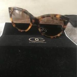 Oliver Goldsmith leopard car eye sunglasses